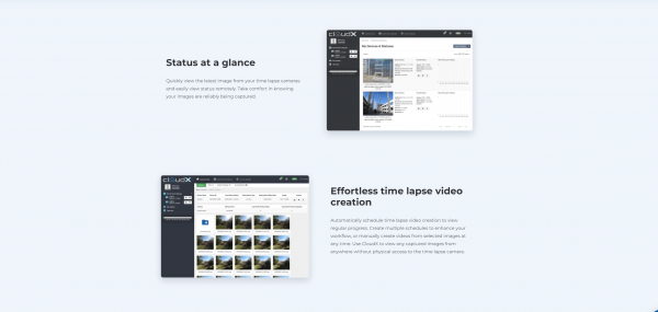 CLOUD X [PLUS] 3 Month subscription Subscription for Cam-Do timelapse systems - Image 12