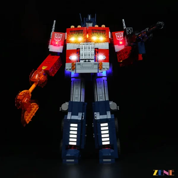 LED LIGHTING KIT for LEGO OPTIMUS PRIME build - Image 4