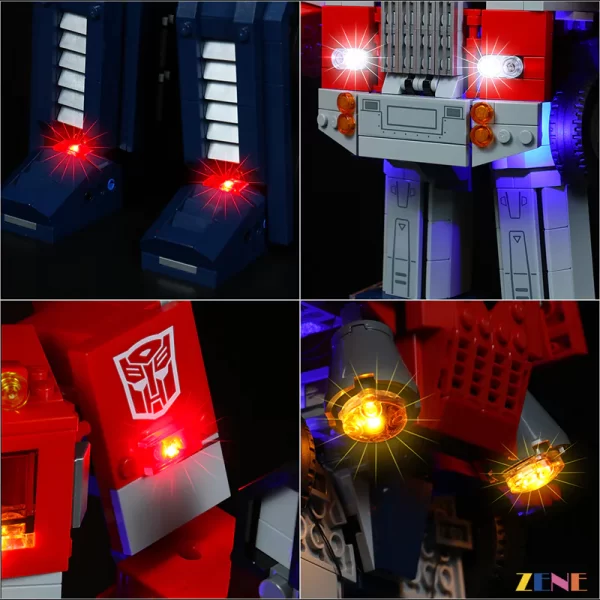 LED LIGHTING KIT for LEGO OPTIMUS PRIME build - Image 7