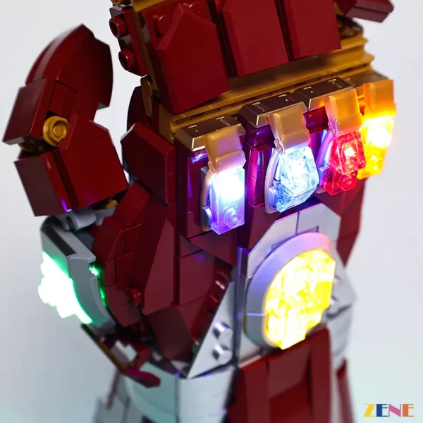 LED LIGHT KIT for LEGO MARVEL NANO GAUNTLET - Image 6
