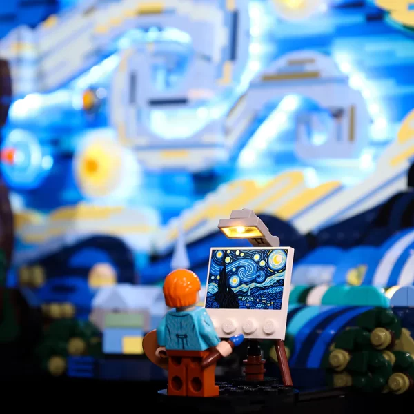 LEGO The Starry Night #21333 (Ver. 2) Light Kit Light Kit ONLY. LEGO sets aren't included.