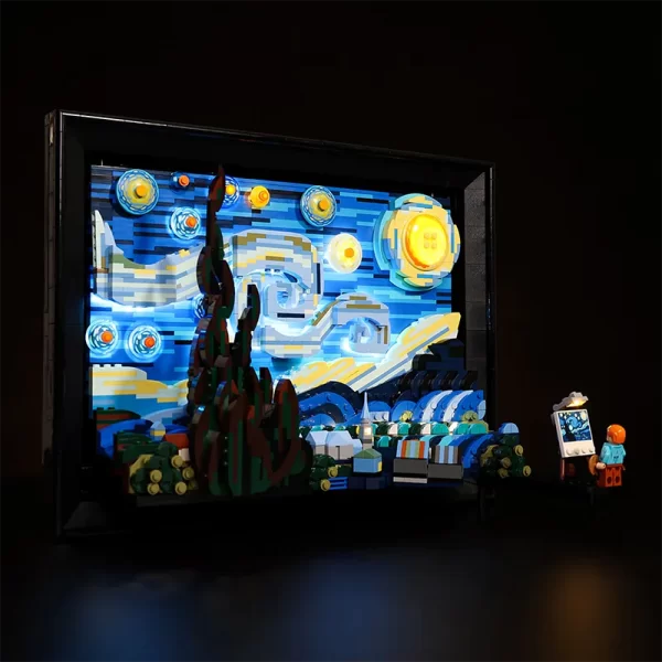 LEGO The Starry Night #21333 (Ver. 2) Light Kit Light Kit ONLY. LEGO sets aren't included. - Image 5