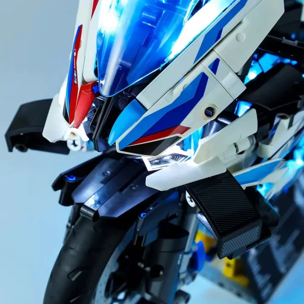 LEGO Technic™ Motorcycle M1000 #42130 (Ver. 2) Light Kit Light Kit ONLY. LEGO sets aren't included.  [REMOTE CONTROL VERSION] - Image 3