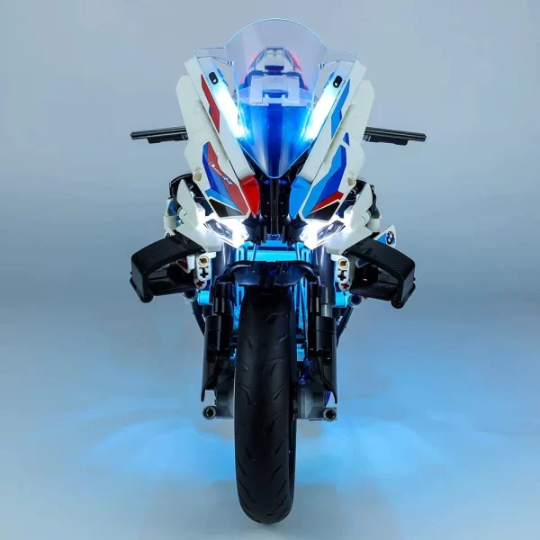 LEGO Technic™ Motorcycle M1000 #42130 (Ver. 2) Light Kit Light Kit ONLY. LEGO sets aren't included.  [REMOTE CONTROL VERSION] - Image 4