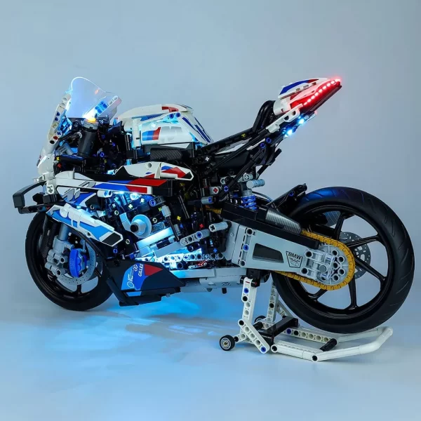 LEGO Technic™ Motorcycle M1000 #42130 (Ver. 2) Light Kit Light Kit ONLY. LEGO sets aren't included.  [REMOTE CONTROL VERSION] - Image 6