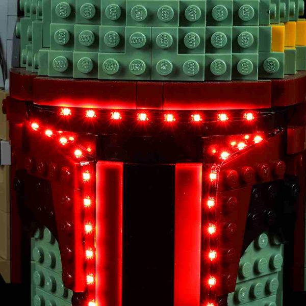 LEGO Boba Fett Helmet #75277 Light Kit Light Kit ONLY. LEGO sets aren't included. - Image 7