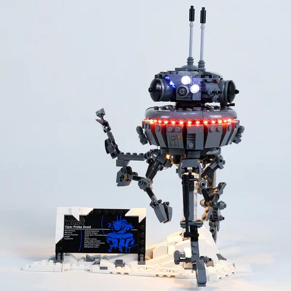 LEGO Imperial Probe Droid #75306 Light Kit Light Kit ONLY. LEGO sets aren't included. - Image 2