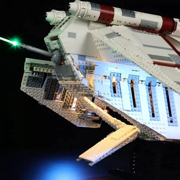 LED LIGHTING KIT for STAR WARS REPUBLIC GUNSHIP  LEGO KIT.  [LED LIGHT KIT ONLY]  LEGO KIT SOLD SEPERATELY  [REMOTE CONTROL VERSION] - Image 6