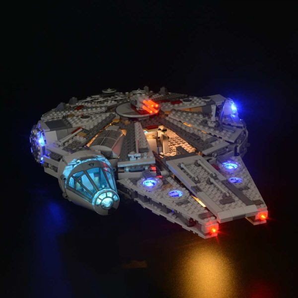 LEGO Star War Millennium Force Awakening Falcon #75105 Light Kit Light Kit ONLY. LEGO sets aren't included.