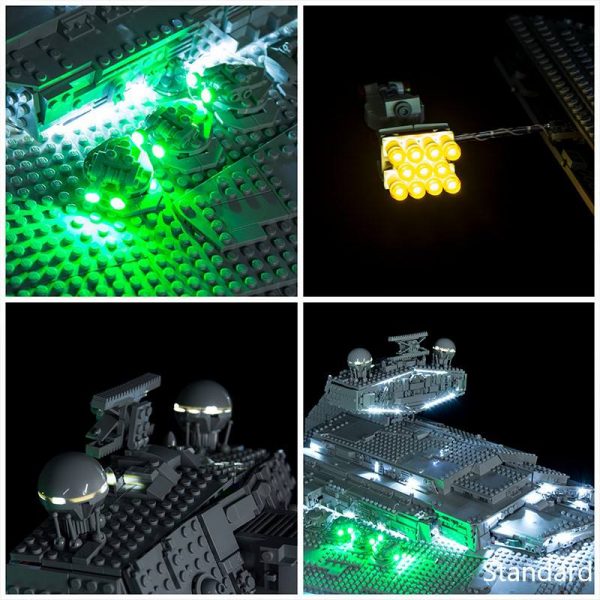 LEGO Imperial Star Destroyer #75252 Light Kit Light Kit ONLY. LEGO sets aren't included.  [Remote Control Version] - Image 6