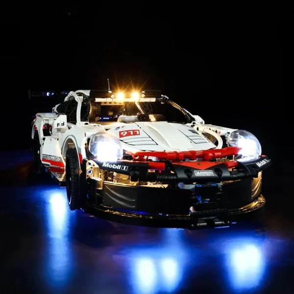 LEGO Porsche 911 RSR #42096 Light Kit [LIGHT KIT ONLY]. LEGO sets aren't included.  [Remote Control Version] - Image 2