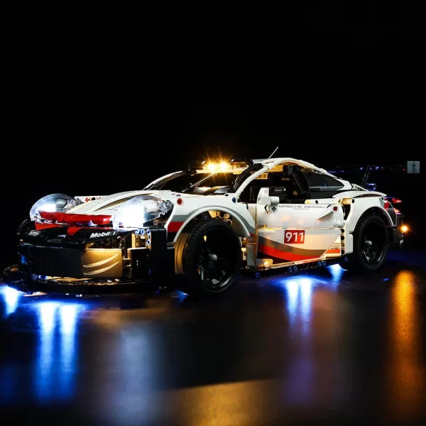 LEGO Porsche 911 RSR #42096 Light Kit [LIGHT KIT ONLY]. LEGO sets aren't included.  [Remote Control Version] - Image 3