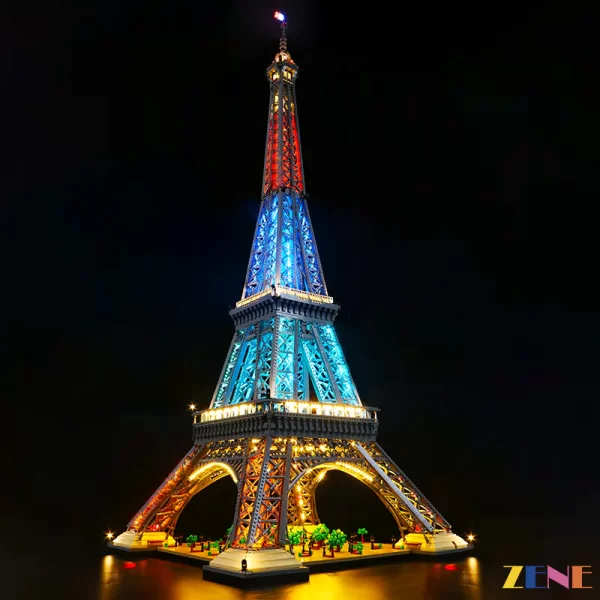 LEGO Eiffel Tower #10307 Light Kit Multi Color Light Kit ONLY. LEGO sets aren't included.  [STANDARD VERSION] (Copy) - Image 2