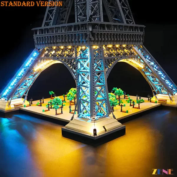 LEGO Eiffel Tower #10307 Light Kit Multi Color Light Kit ONLY. LEGO sets aren't included.  [STANDARD VERSION] (Copy) - Image 4