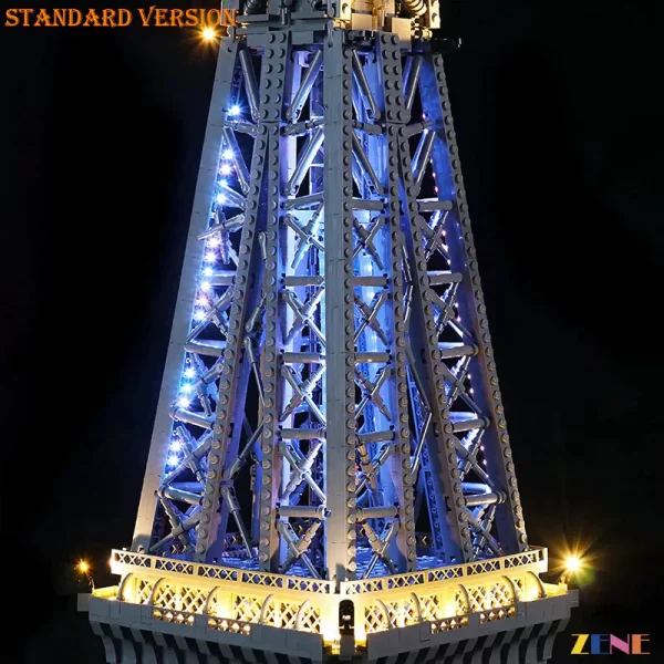 LEGO Eiffel Tower #10307 Light Kit Multi Color Light Kit ONLY. LEGO sets aren't included.  [REMOTE CONTROL EDITION] - Image 3