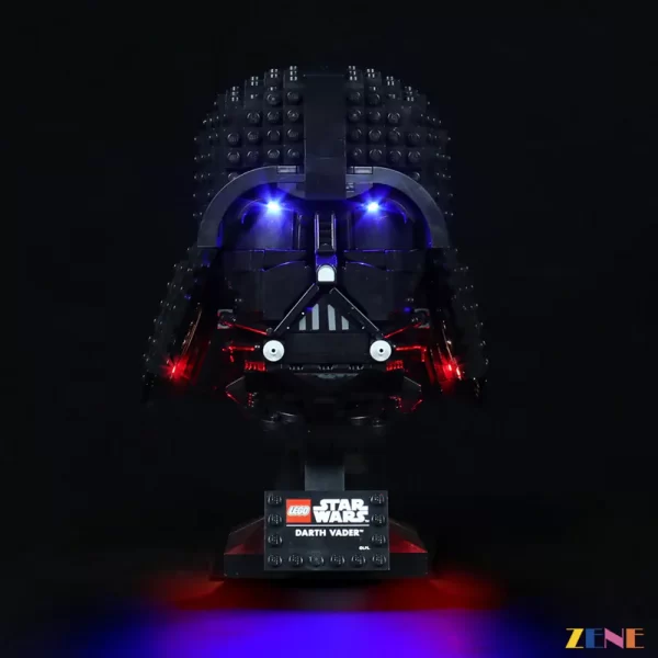 LEGO Star Wars™ Vader™ Helmet Vader #75304 Light Kit Light Kit ONLY. LEGO sets aren't included.  [voice sensor switch version] - Image 2