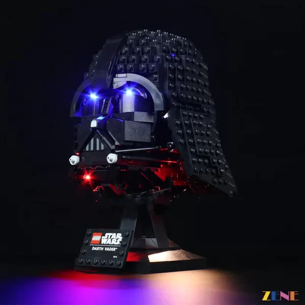 LEGO Star Wars™ Vader™ Helmet Vader #75304 Light Kit Light Kit ONLY. LEGO sets aren't included.  [voice sensor switch version] - Image 4