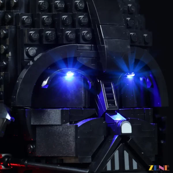 LEGO Star Wars™ Vader™ Helmet Vader #75304 Light Kit Light Kit ONLY. LEGO sets aren't included.  [voice sensor switch version] - Image 5