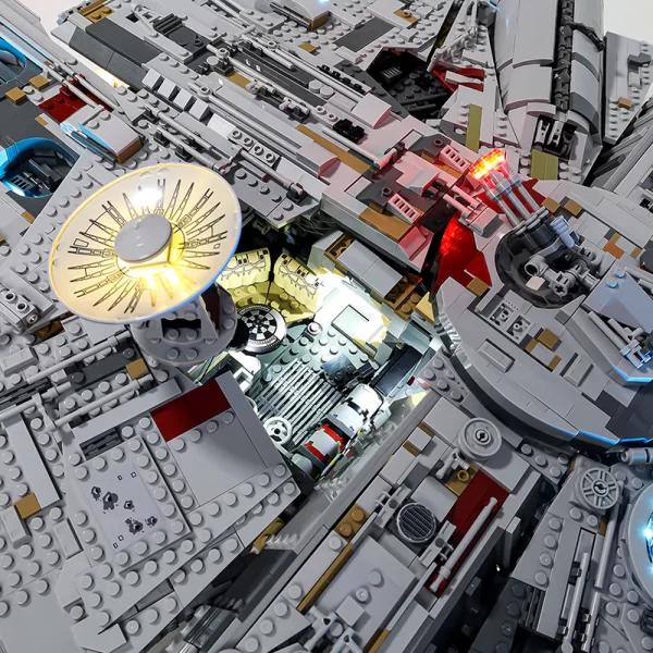 LEGO Star Wars™ Millennium Falcon™ #75192 Light Kit Light Kit ONLY. LEGO sets aren't included.  [Radio Control + Sound Version] - Image 5