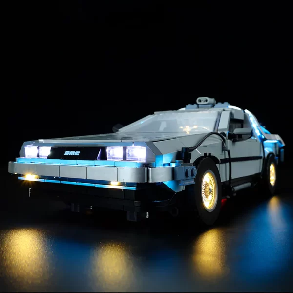 LEGO Back to the Future Time Machine #10300 (upgrade ver.) Light Kit Light Kit ONLY. LEGO sets aren't included.  [Remote Control + Sound Version] - Image 3