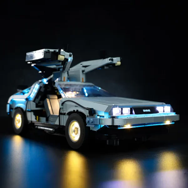 LEGO Back to the Future Time Machine #10300 (upgrade ver.) Light Kit Light Kit ONLY. LEGO sets aren't included.  [Remote Control + Sound Version] - Image 4