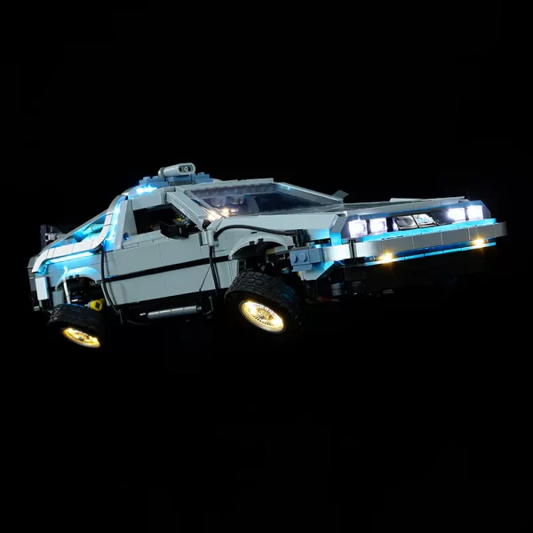 LEGO Back to the Future Time Machine #10300 (upgrade ver.) Light Kit Light Kit ONLY. LEGO sets aren't included.  [Remote Control + Sound Version] - Image 5
