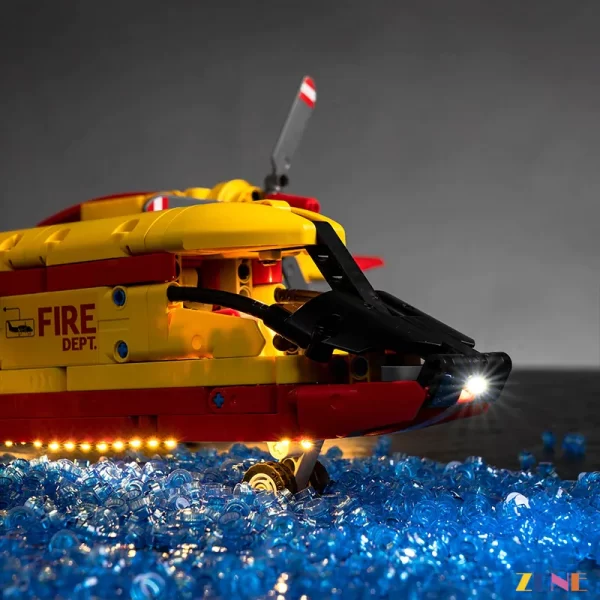 Light Kit for LEGO Firefighter Aircraft #42152 Light Kit ONLY. LEGO sets aren't included. - Image 7