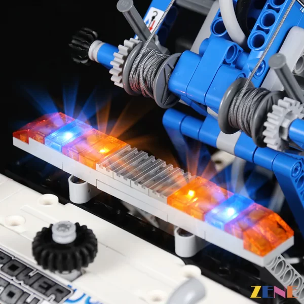 LEGO HEAVY DUTY TOW  [LED LIGHTING KIT]   LIGHTING KIT ONLY.  LEGO KIT SOLD SEPERATELY  [Remote Control Version light kit] - Image 9