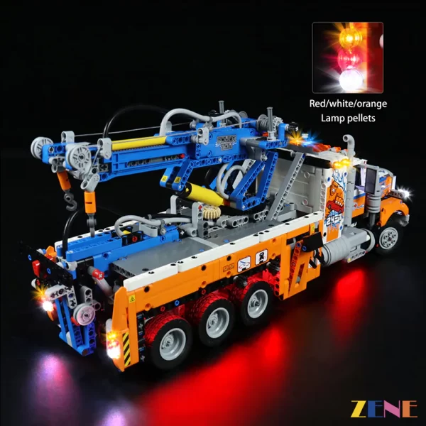 LEGO HEAVY DUTY TOW  [LED LIGHTING KIT]   LIGHTING KIT ONLY.  LEGO KIT SOLD SEPERATELY  [Remote Control Version light kit] - Image 4