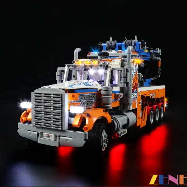 LEGO HEAVY DUTY TOW  [LED LIGHTING KIT]   LIGHTING KIT ONLY.  LEGO KIT SOLD SEPERATELY  [Remote Control Version light kit] - Image 6