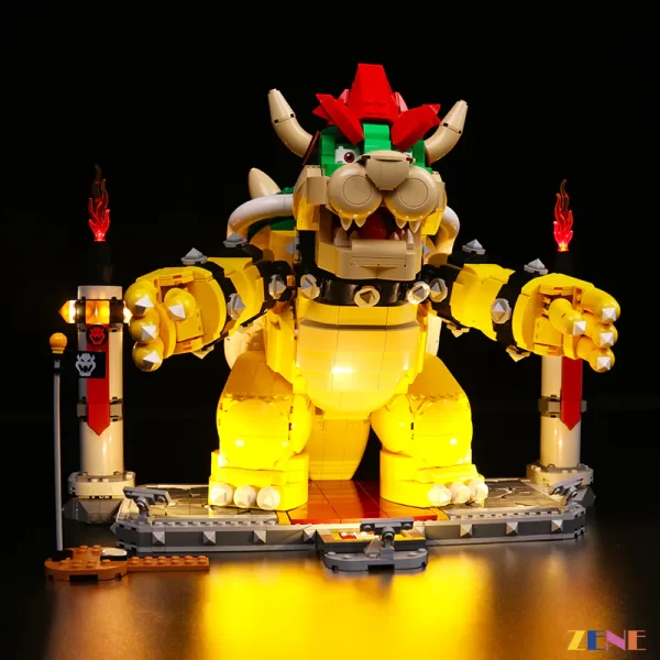 LEGO The Mighty Bowser™ #71411 Light Kit Light Kit ONLY. LEGO sets aren't included. [Remote Control Version] - Image 3