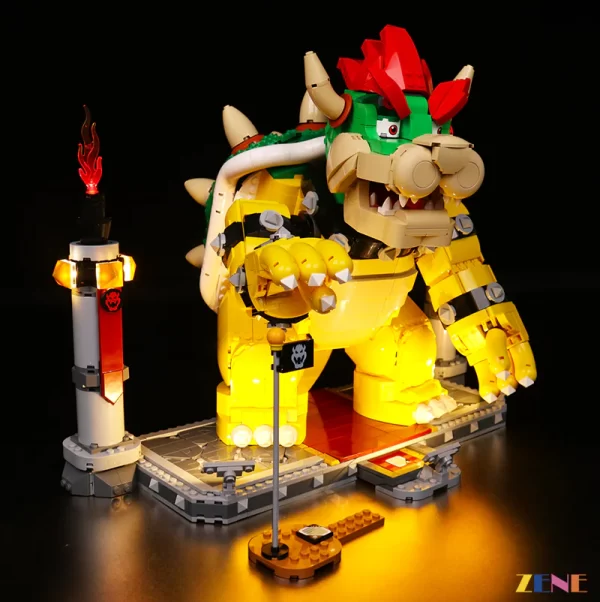 LEGO The Mighty Bowser™ #71411 Light Kit Light Kit ONLY. LEGO sets aren't included. [Remote Control Version] - Image 5