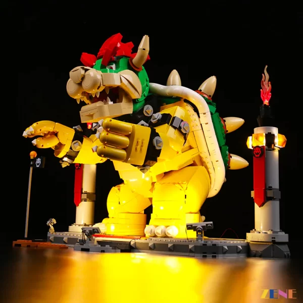 LEGO The Mighty Bowser™ #71411 Light Kit Light Kit ONLY. LEGO sets aren't included. [Remote Control Version] - Image 6