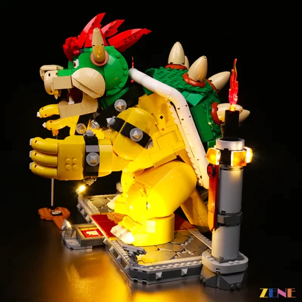 LEGO The Mighty Bowser™ #71411 Light Kit Light Kit ONLY. LEGO sets aren't included. [Remote Control Version] - Image 7