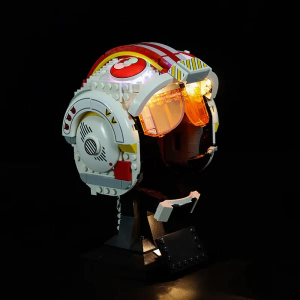 LEGO Luke Skywalker (Red Five) Helmet #75327 Light Kit Light Kit ONLY. LEGO sets aren't included. - Image 6