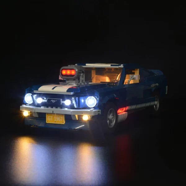 FORD MUSTANG LED LIGHT KIT  [REMOTE CONTROL VERSION]   LED LIGHT KIT ONLY.  LEGO SET SOLD SEPERATELY - Image 3