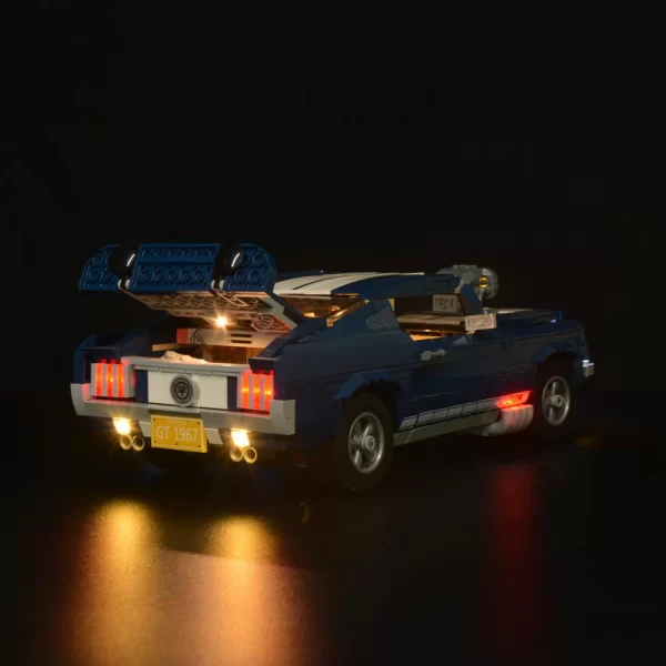 FORD MUSTANG LED LIGHT KIT  [REMOTE CONTROL VERSION]   LED LIGHT KIT ONLY.  LEGO SET SOLD SEPERATELY - Image 4