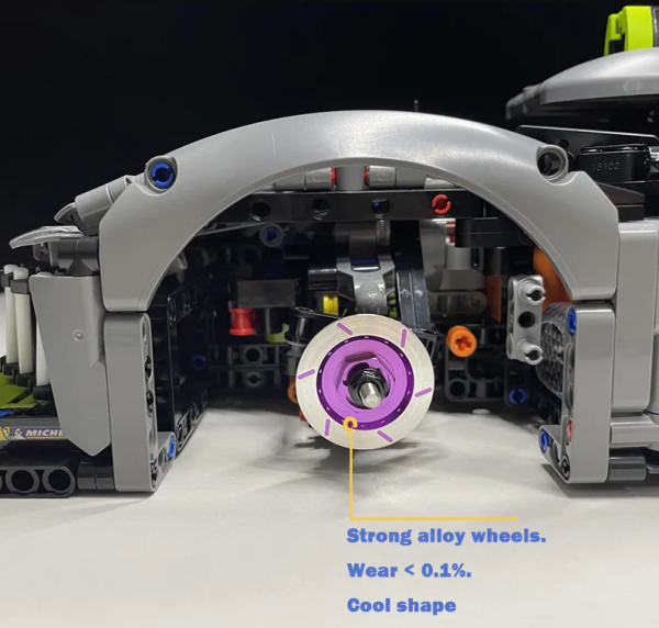 Ultimate High performance brushless motor & LED Light Kit for  LEGO PEUGEOT 9X8 24H Le Mans Hybrid Hypercar   [LEGO KIT NOT INCLUDED] LEGO KIT Available by following our link to LEGO website - Image 12